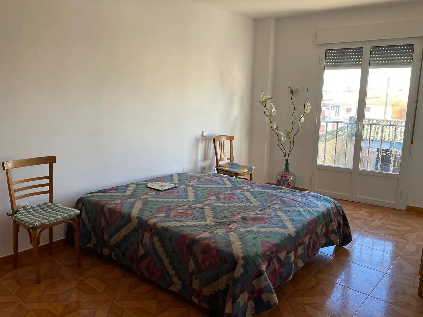 Bedroom of Flat for sale in Matapozuelos  with Heating, Parquet flooring and Terrace