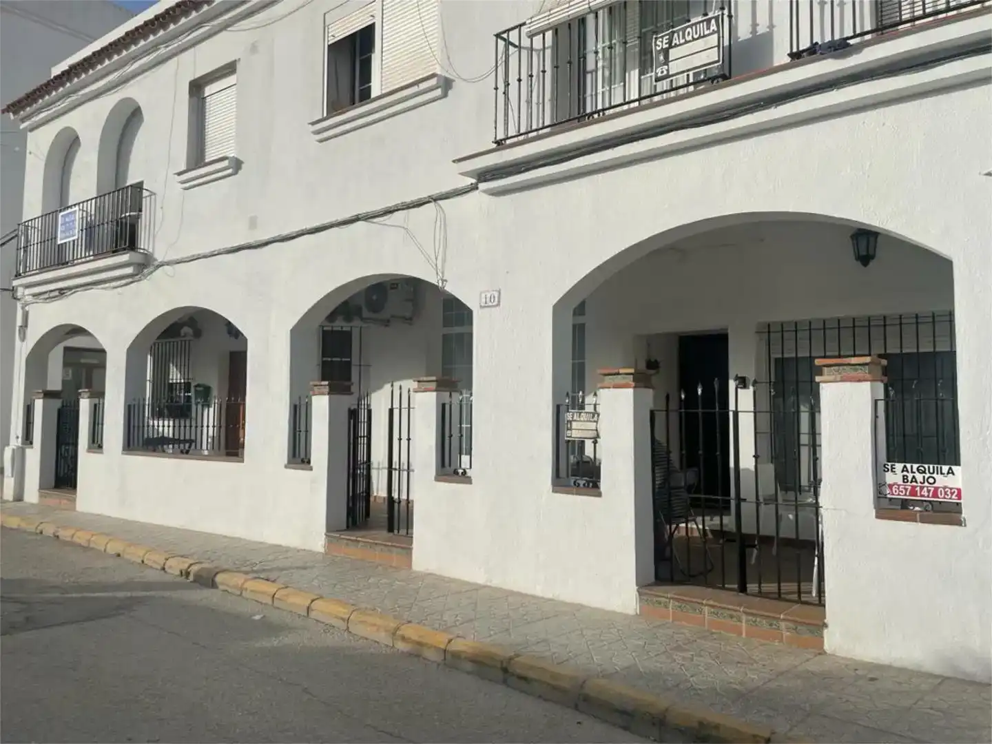 Vista exterior de Planta baja de alquiler en Conil de la Frontera con Aire acondicionado y Amueblado