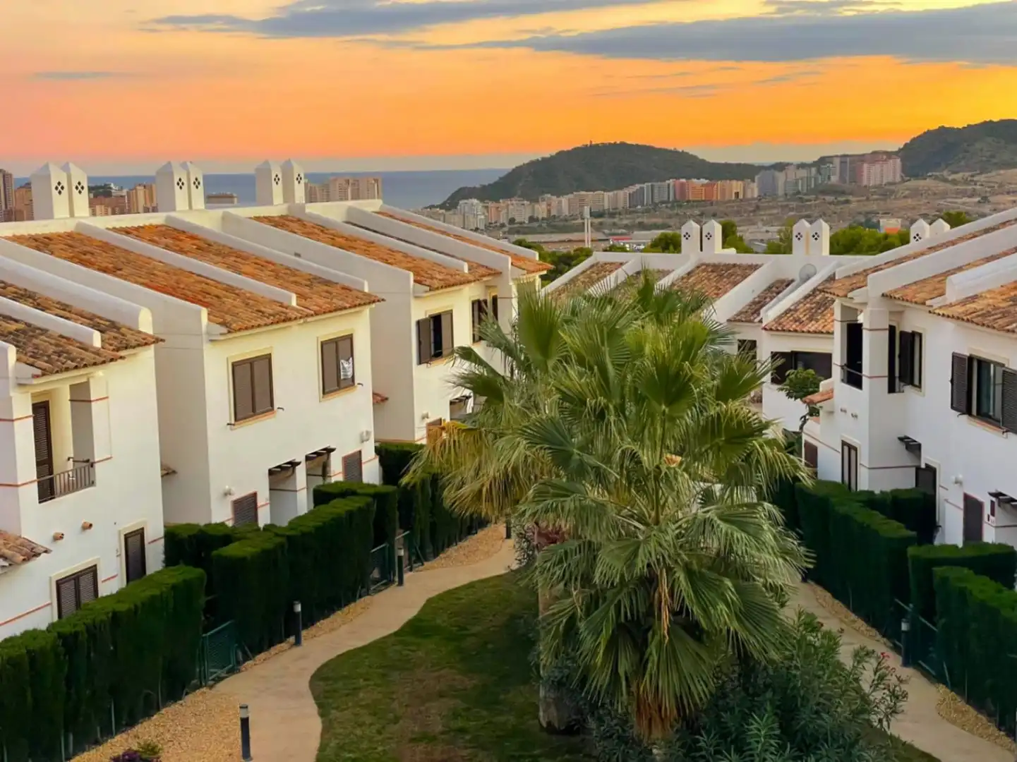 Apartament amb piscina en venda a Finestrat Pueblo