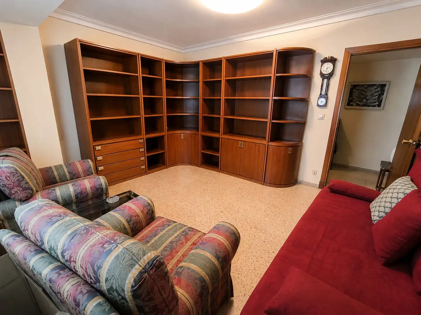Sala de estar de Piso en venta en Zaragoza con Calefacción, Amueblado y Horno