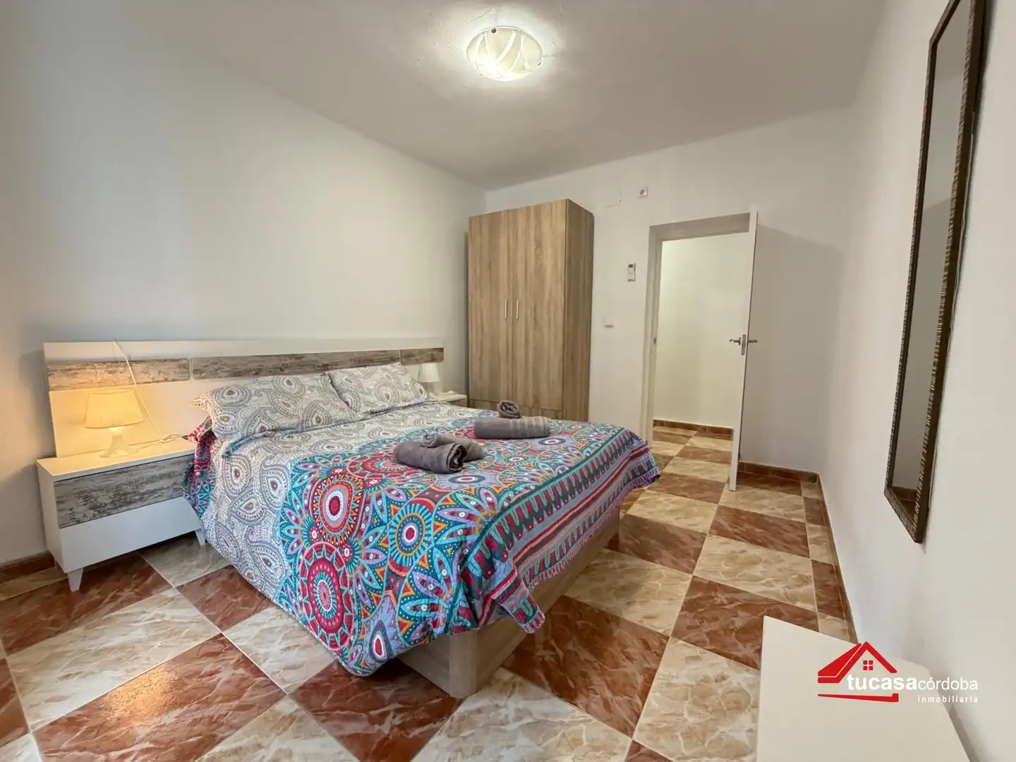 Bedroom of Flat for sale in Córdoba  with Air Conditioner and Heating
