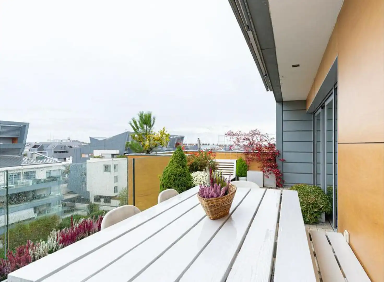 Terraza de Piso de alquiler en Majadahonda con Aire acondicionado, Calefacción y Parquet