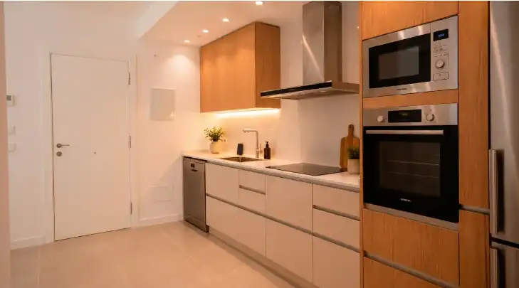 Kitchen of Flat for sale in Sarrià de Ter  with Air Conditioner, Heating and Furnished