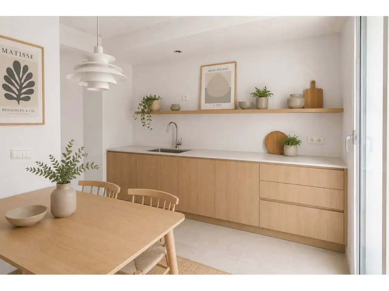 Cocina de Piso en venta en Sa Pobla con Terraza