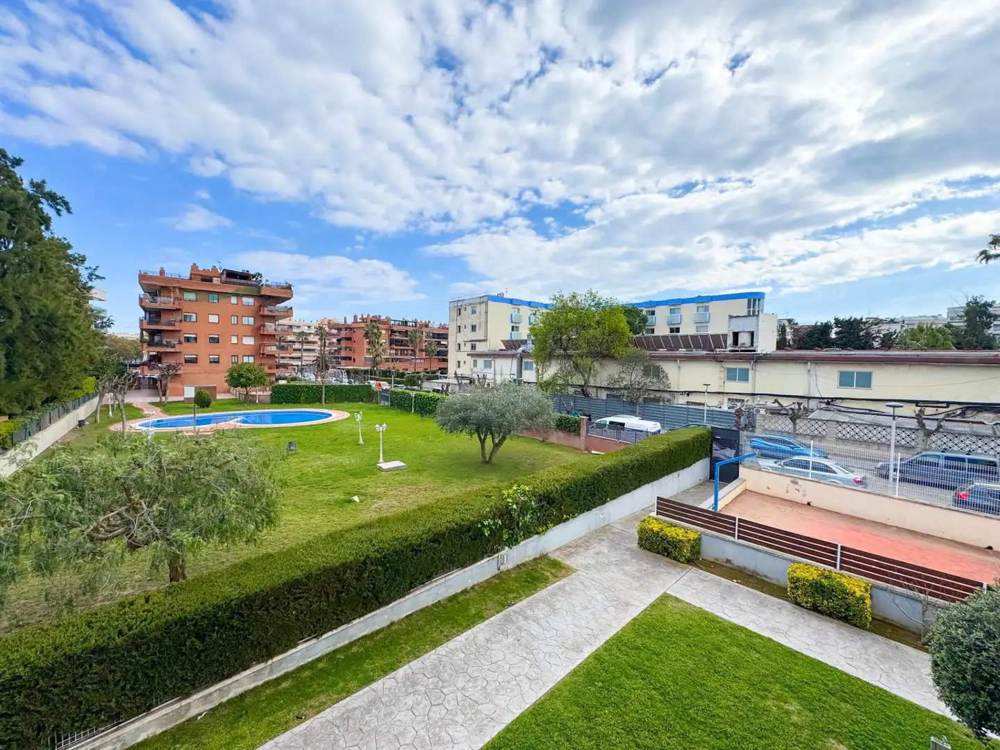 Exterior view of Flat for sale in Salou  with Heating, Private garden and Terrace
