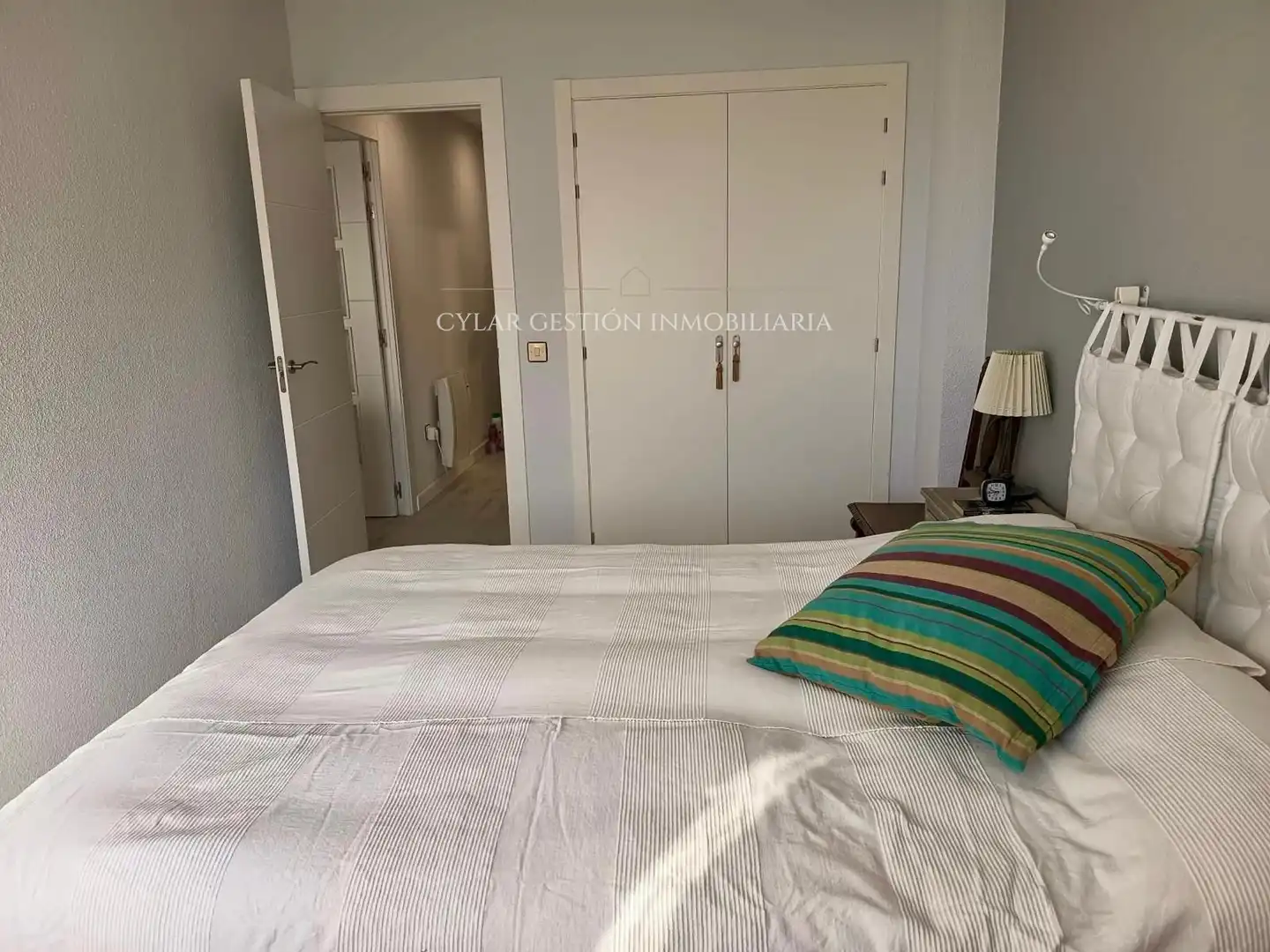 Schlafzimmer von Wohnung zum Verkauf in Terradillos mit Heizung, Parkett und Terrasse