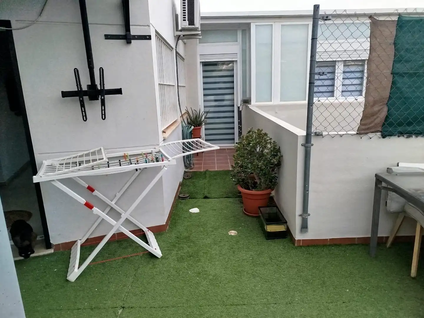 Balcony of Flat for sale in Rincón de la Victoria  with Air Conditioner, Heating and Private garden