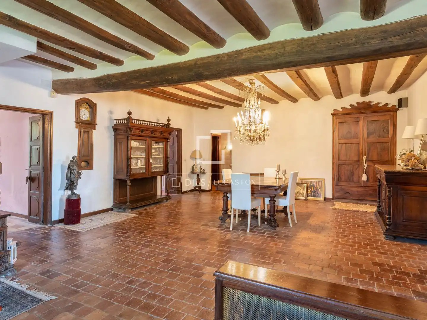 Comedor de Finca rústica en venta en Fontcoberta con Calefacción, Jardín privado y Terraza