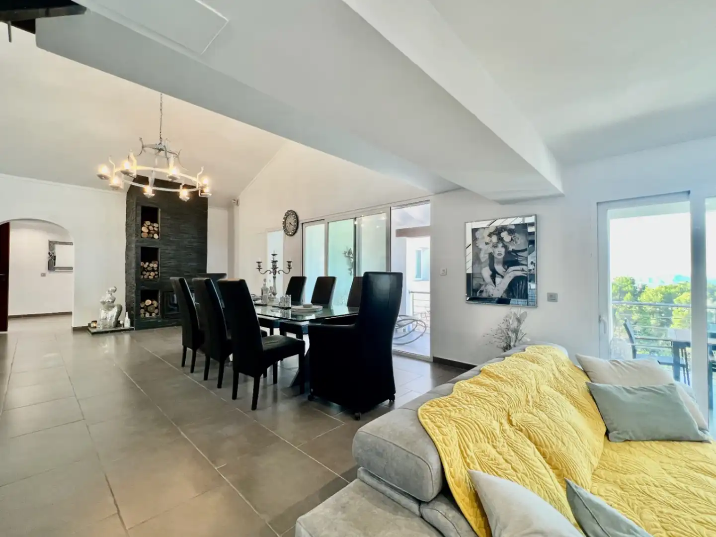 Dining room of Houses for sale in Jávea / Xàbia  with Air Conditioner, Heating and Terrace