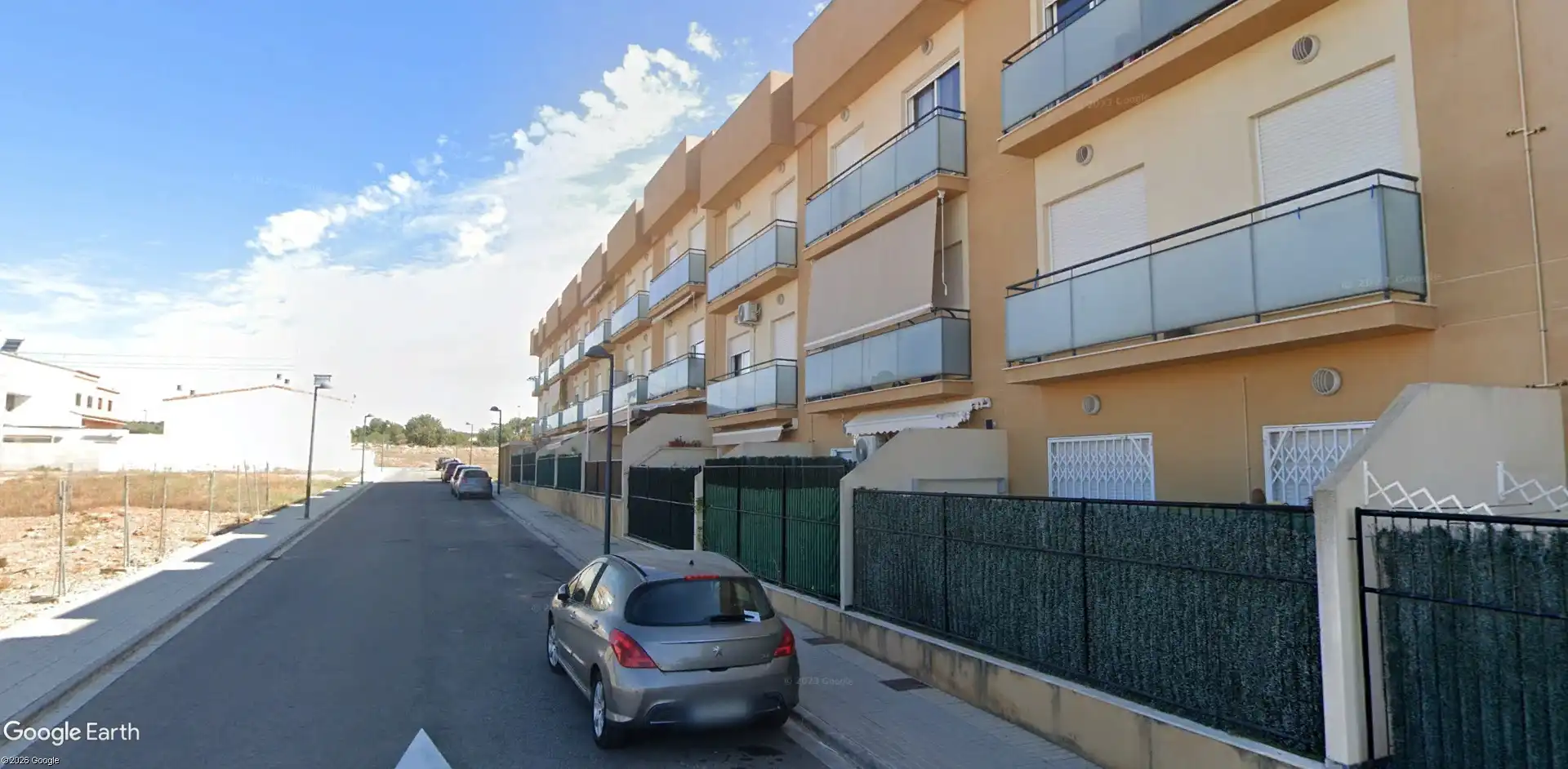 Vista exterior de Piso de alquiler en Loriguilla con Aire acondicionado, Parquet y Trastero