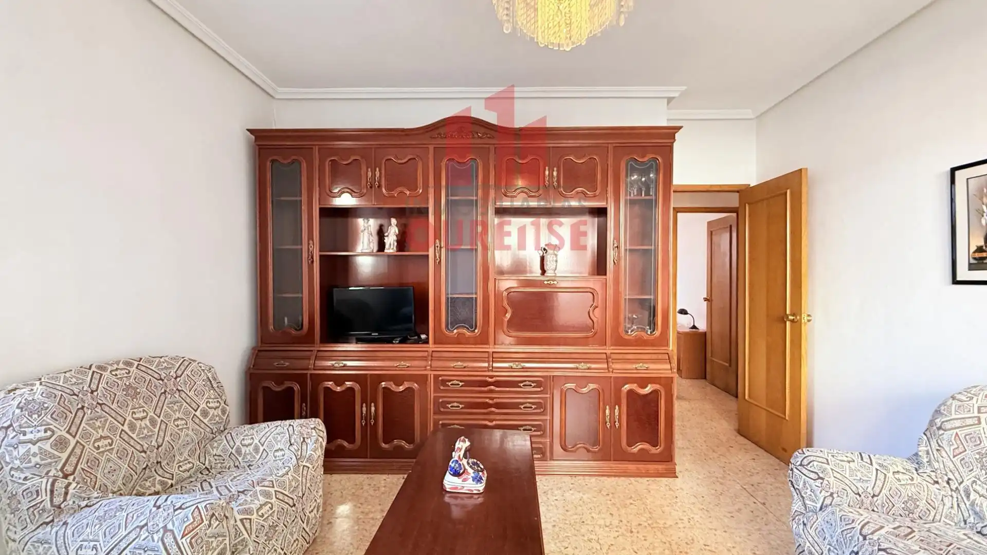 Sala de estar de Piso en venta en Ourense Capital  con Calefacción, Trastero y Balcón