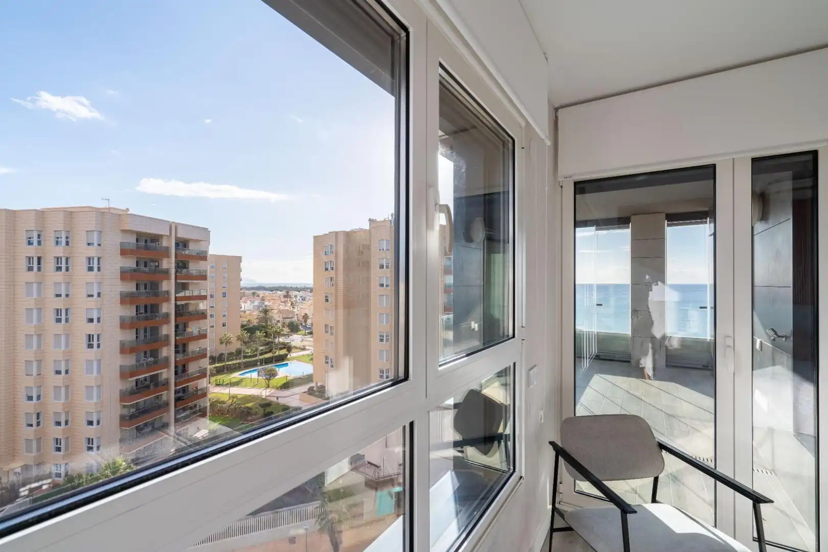 Terraza de Piso en venta en Almería con Aire acondicionado, Calefacción y Jardín privado