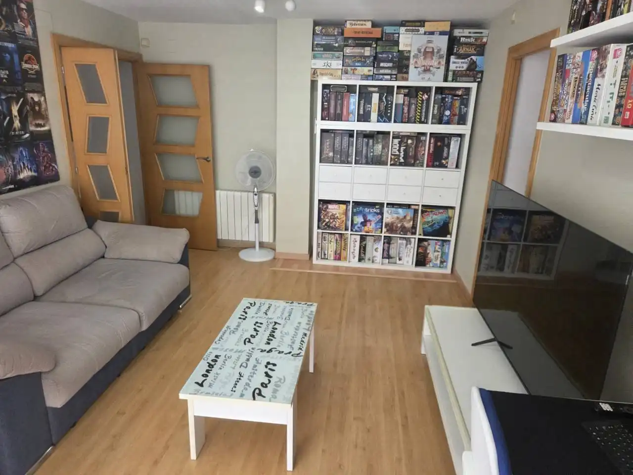 Wohnzimmer von Wohnung zum Verkauf in Cubelles mit Heizung, Parkett und Abstellraum
