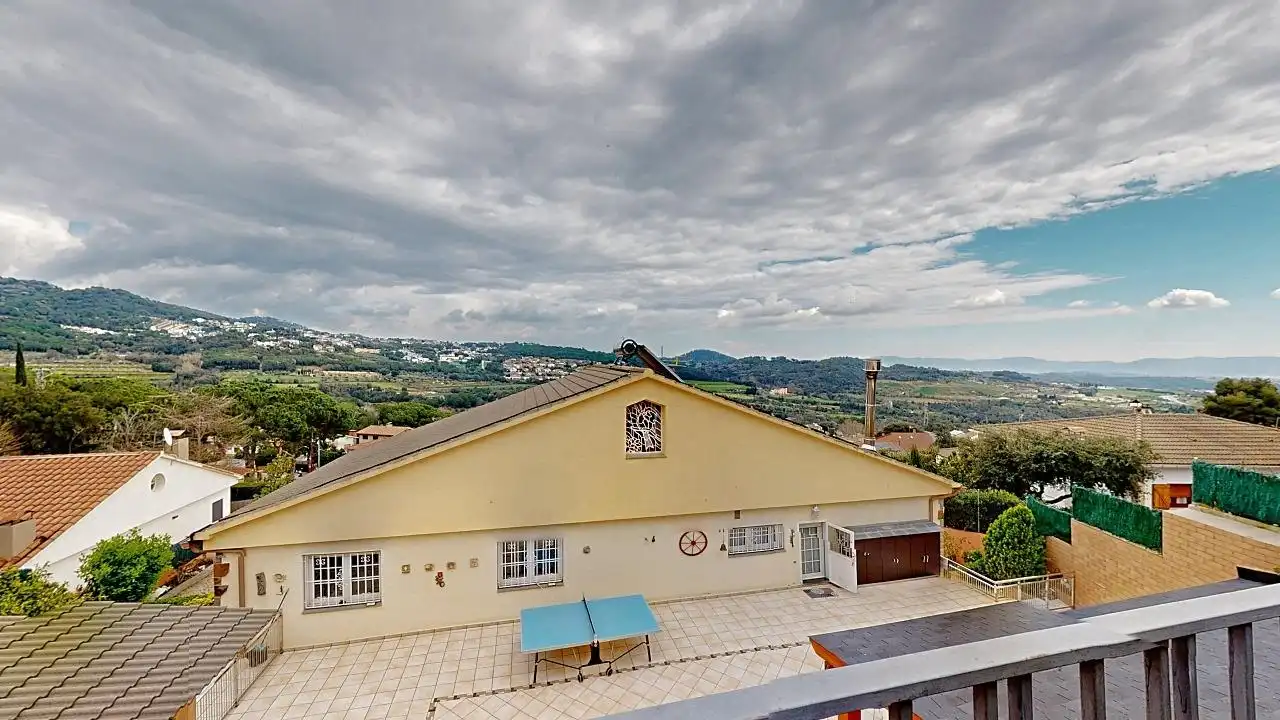 Terraza de Casa o chalet en venta en Caldes de Montbui con Aire acondicionado, Calefacción y Jardín privado
