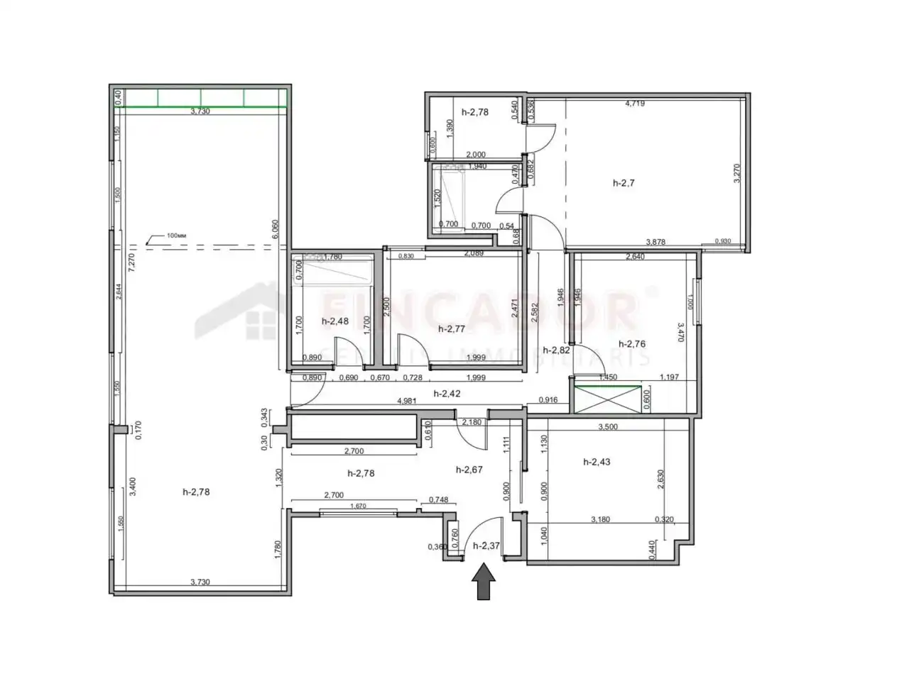 Appartamento con ascensore in vendita a Carrer de València, imagen 49