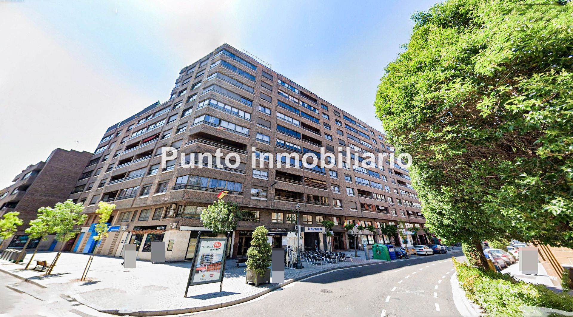 Vista exterior de Pis en venda en Valladolid Capital amb Calefacció, Parquet i Terrassa