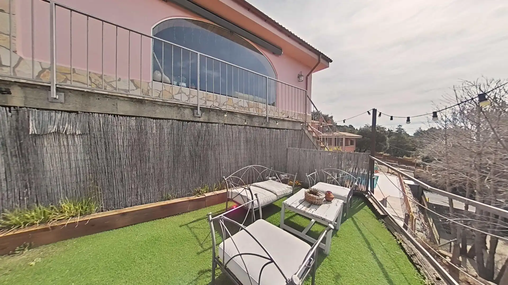Terraza de Casa o chalet en venta en L'Ametlla del Vallès con Aire acondicionado, Calefacción y Jardín privado