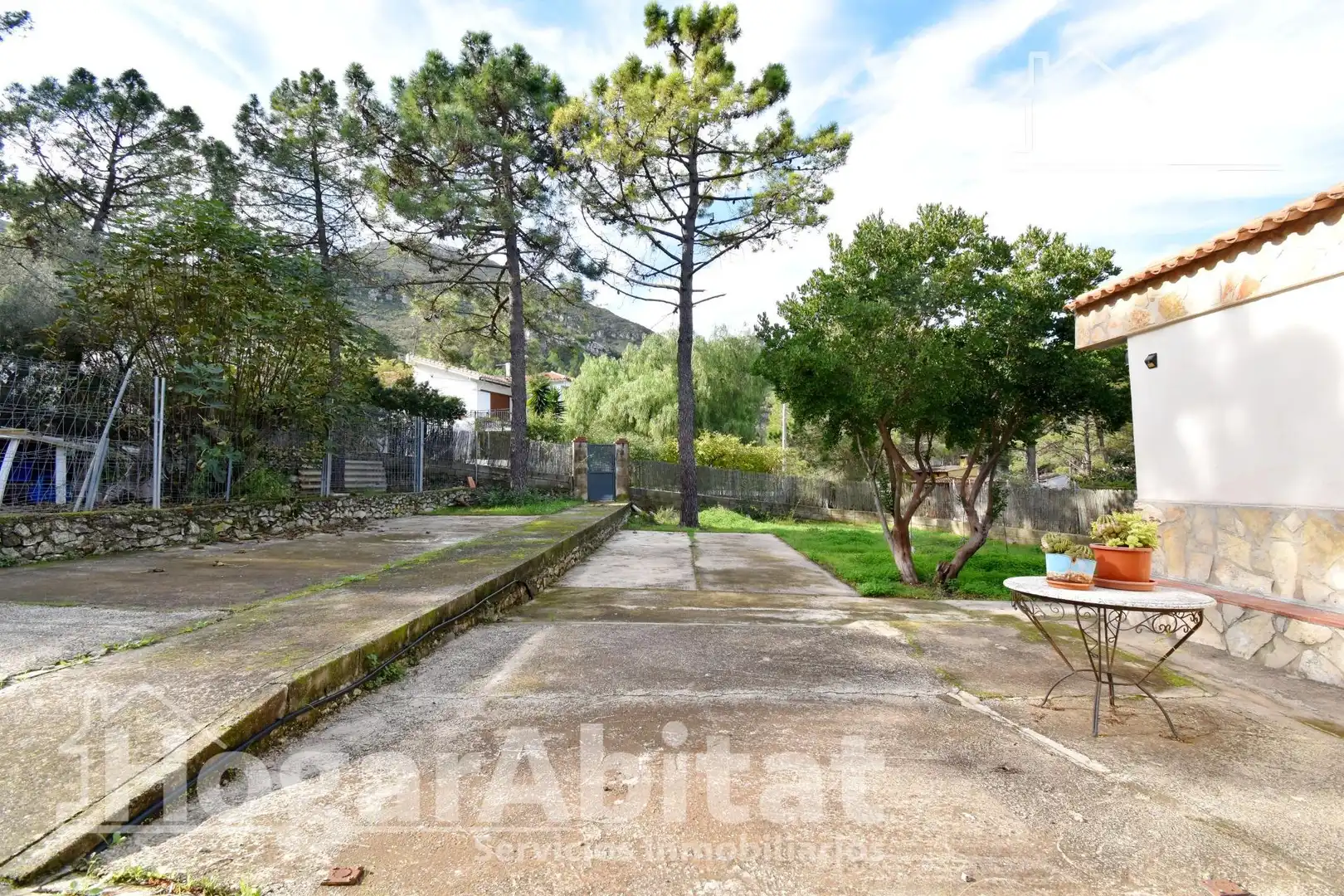 Jardín de Casa o chalet en venta en Simat de la Valldigna con Aire acondicionado, Calefacción y Jardín privado