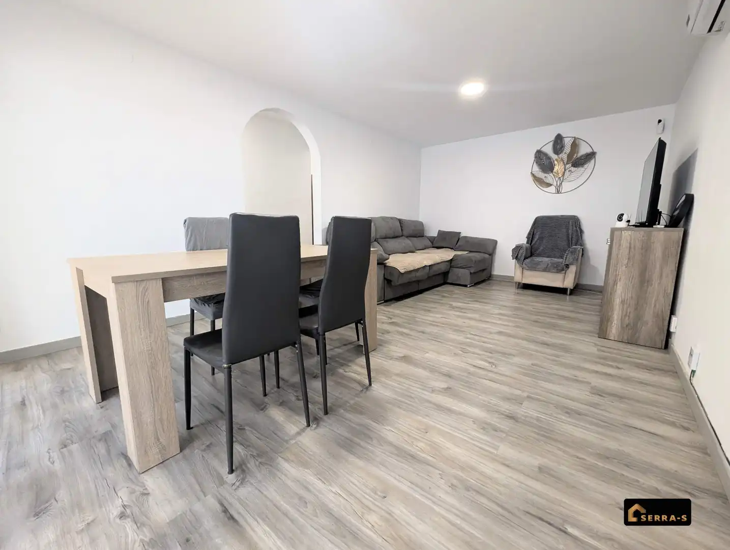 Living room of Flat for sale in Blanes  with Air Conditioner and Balcony