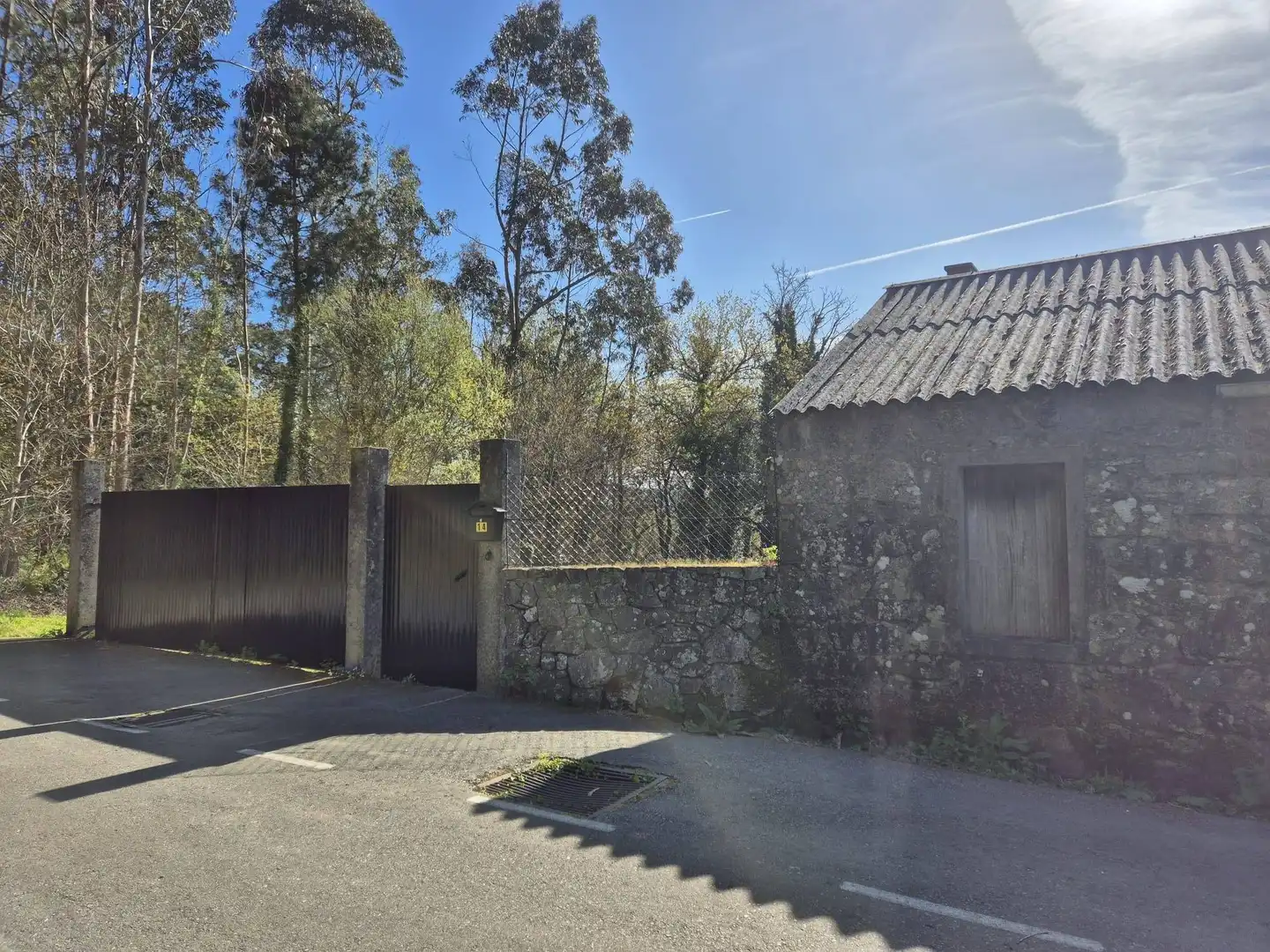 Vista exterior de Casa o xalet en venda en Ames amb Jardí privat