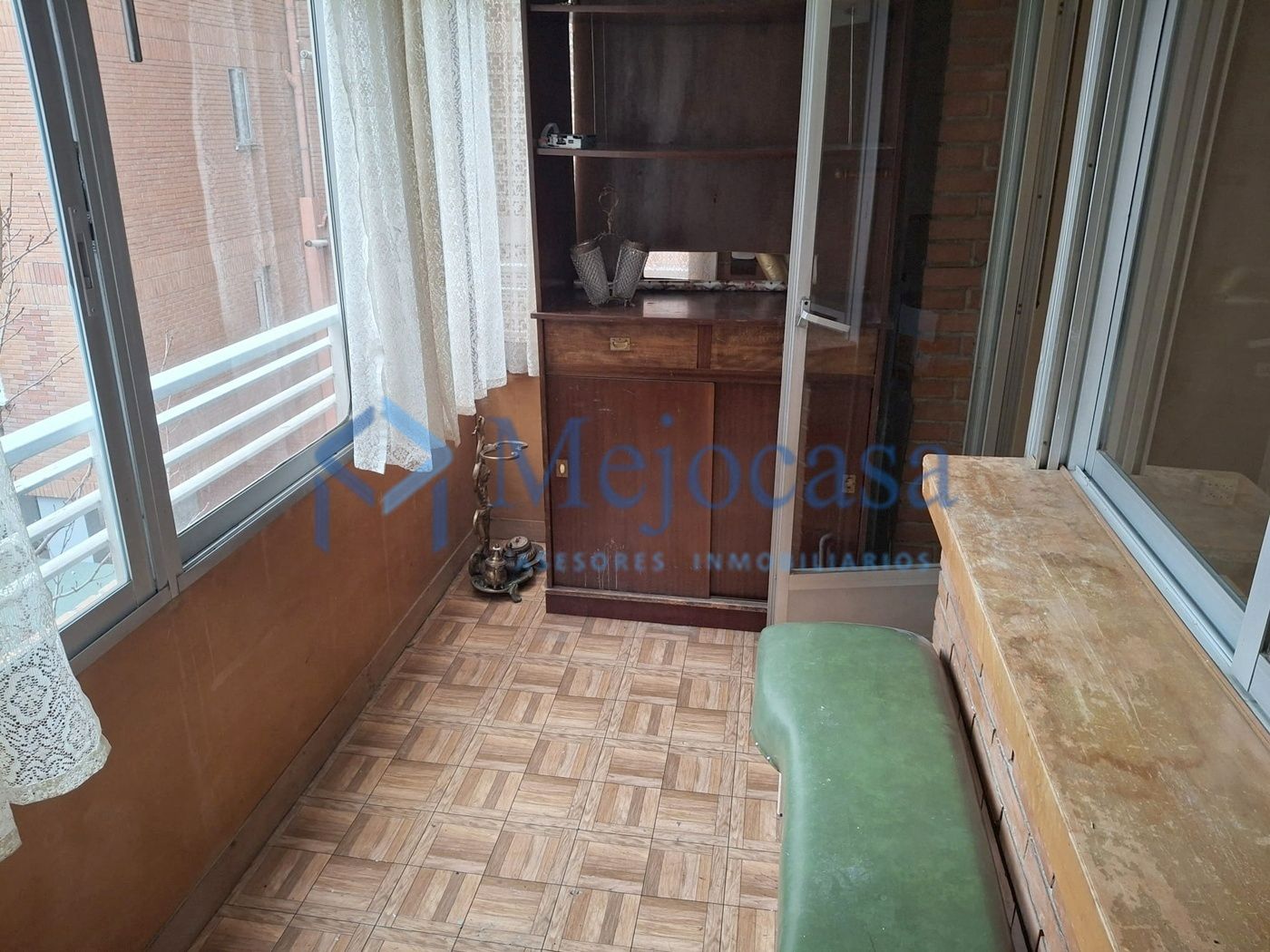 Kitchen of Flat for sale in  Madrid Capital  with Heating, Terrace and Balcony