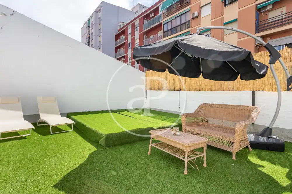 Terrassa de Pis de lloguer en Valencia amb Aire condicionat, Calefacció i Terrassa