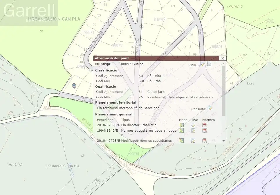Terrenys i solars en venda a CARRER PUIG DE LA CORONA 
 GUALBA (BARCELONA), imagen 7