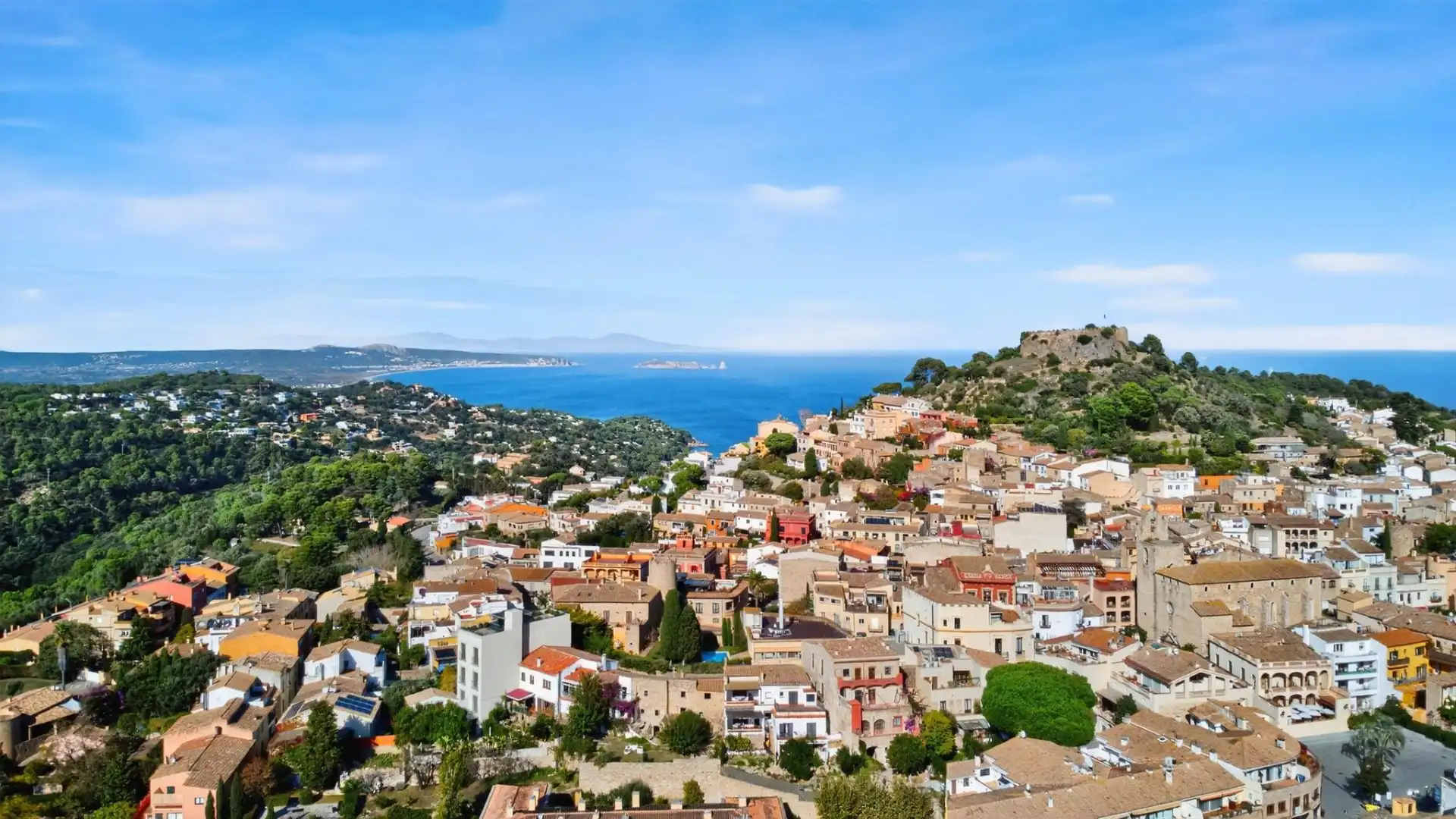 Exterior view of Duplexes for sale in Begur  with Air Conditioner, Heating and Terrace