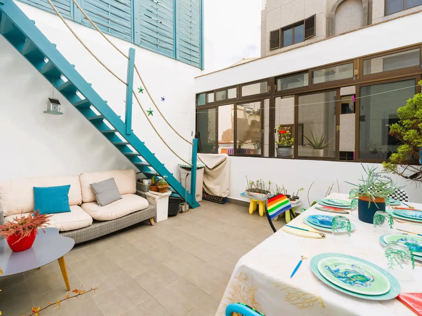 Terraza de Casa o chalet en venta en Las Palmas de Gran Canaria con Aire acondicionado, Terraza y Amueblado