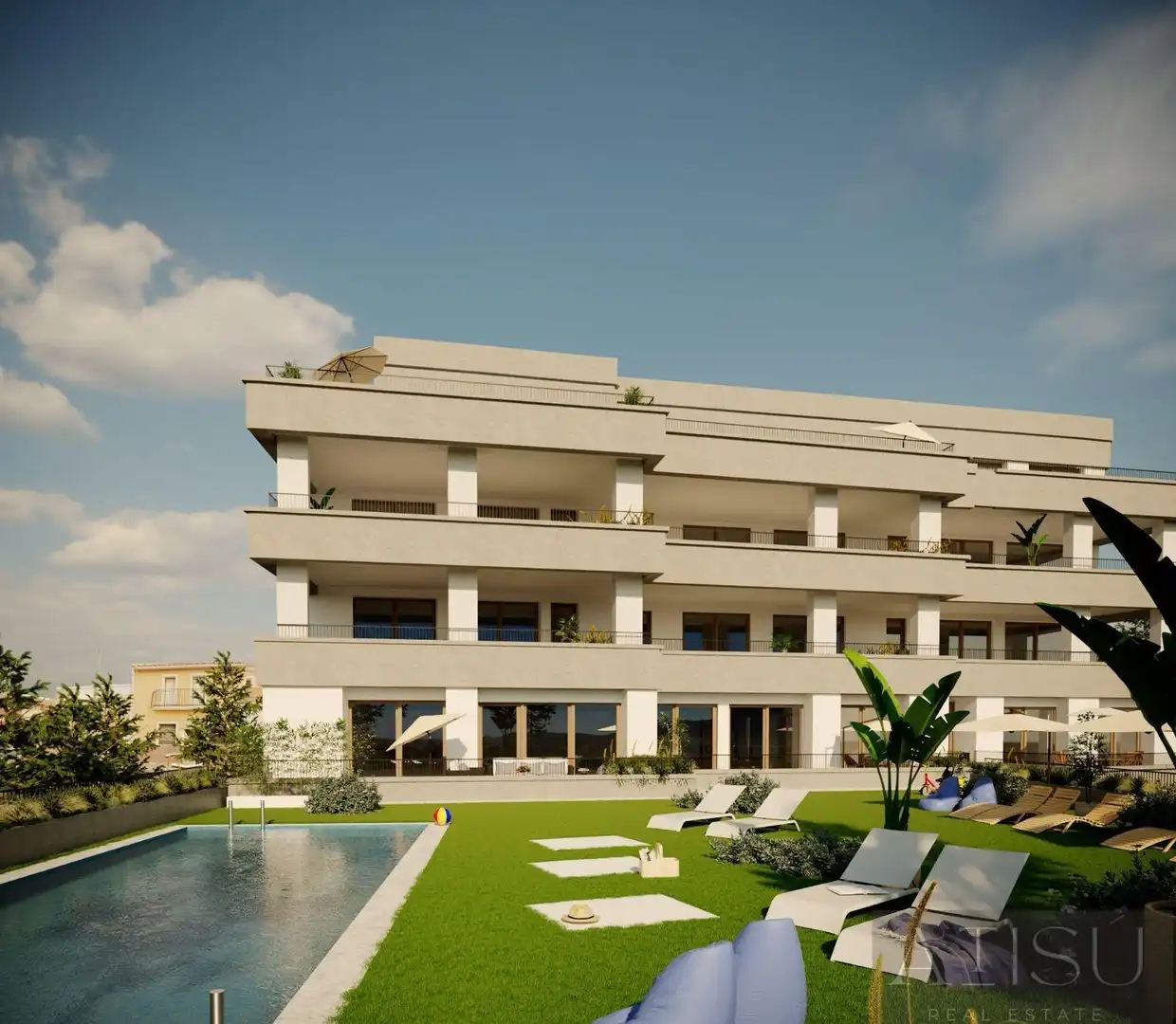 Appartement compact avec piscine à vendre à Hondón de las Nieves / El Fondó de les Neus