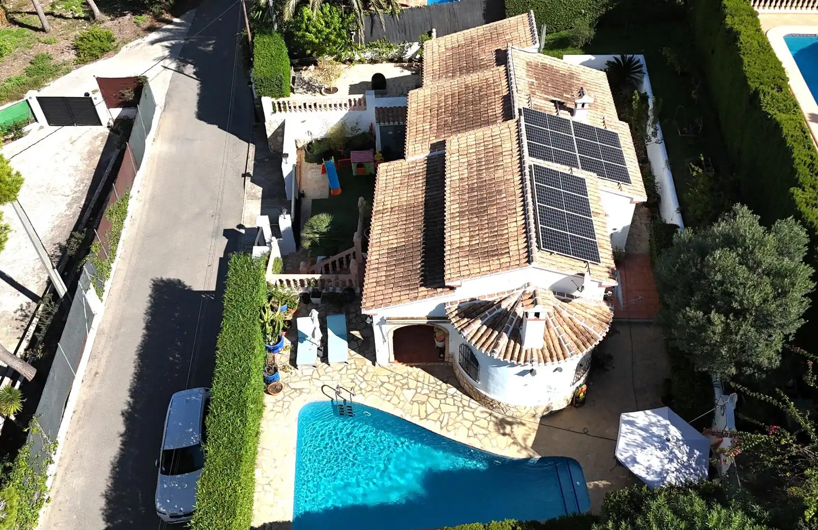 Vista exterior de Casa o xalet en venda en Jávea / Xàbia amb Aire condicionat, Calefacció i Traster