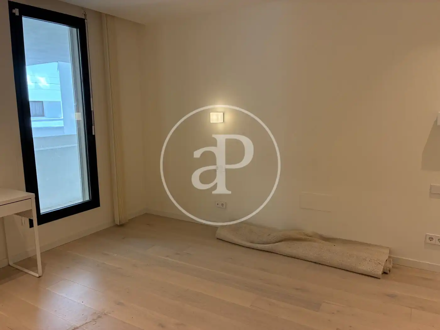 Schlafzimmer von Dachboden zur Miete in  Palma de Mallorca mit Klimaanlage, Heizung und Terrasse