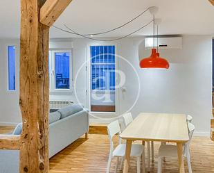 Dining room of Attic to rent in  Madrid Capital  with Air Conditioner, Heating and Terrace