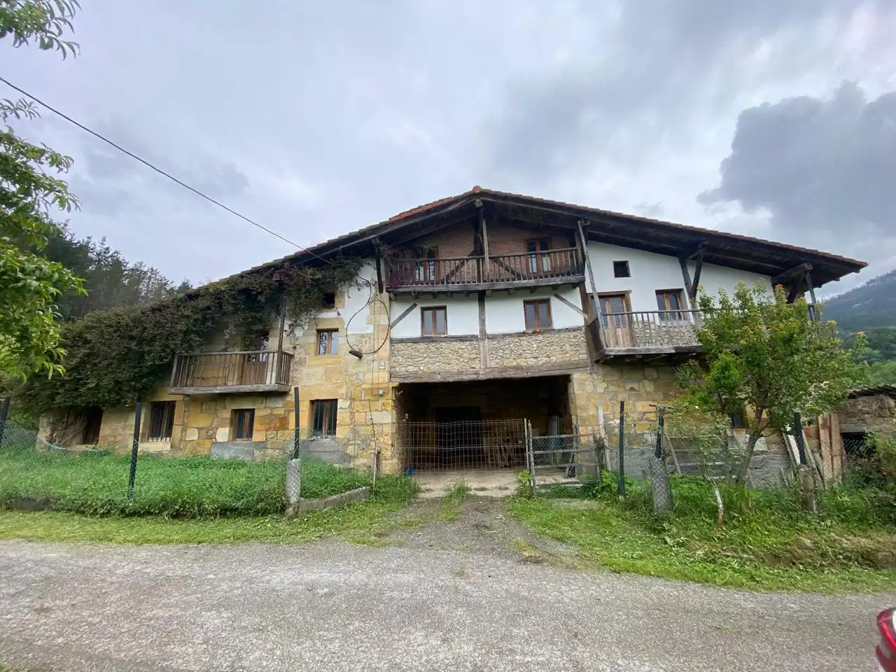 Vista exterior de Casa o chalet en venta en Berriz