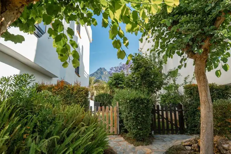 Garden of Detached homes for rent in Marbella  with Air Conditioner, Heating and Private garden