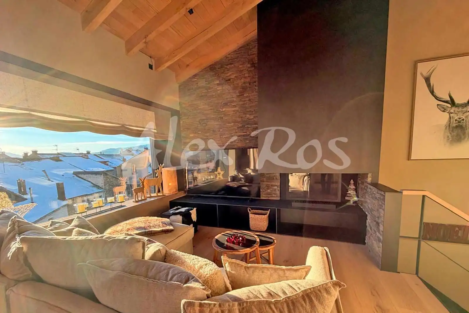 Sala de estar de Casa o chalet en venta en Llívia con Calefacción, Jardín privado y Parquet