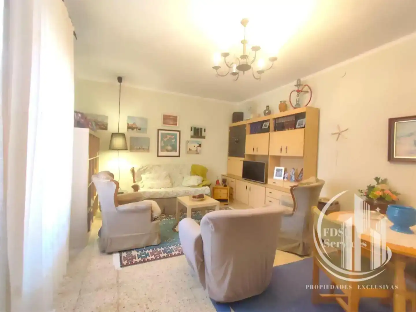 Sala d'estar de Casa adosada en venda en San Vicente de la Sonsierra