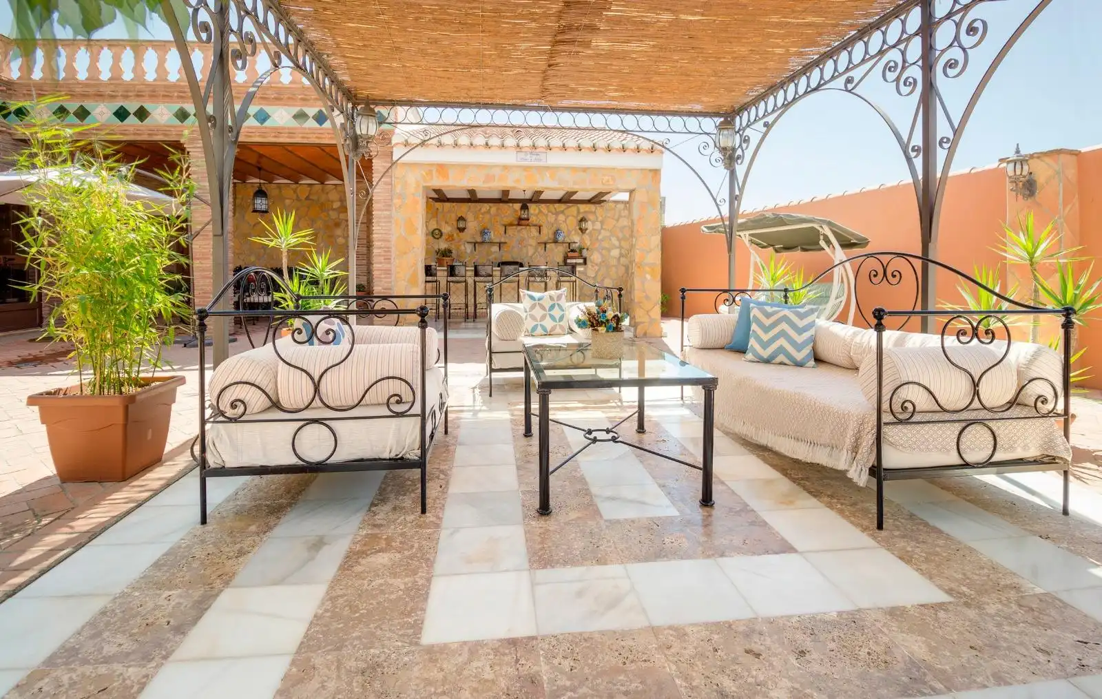 Terraza de Casa o chalet de alquiler en Padul con Calefacción, Jardín privado y Terraza