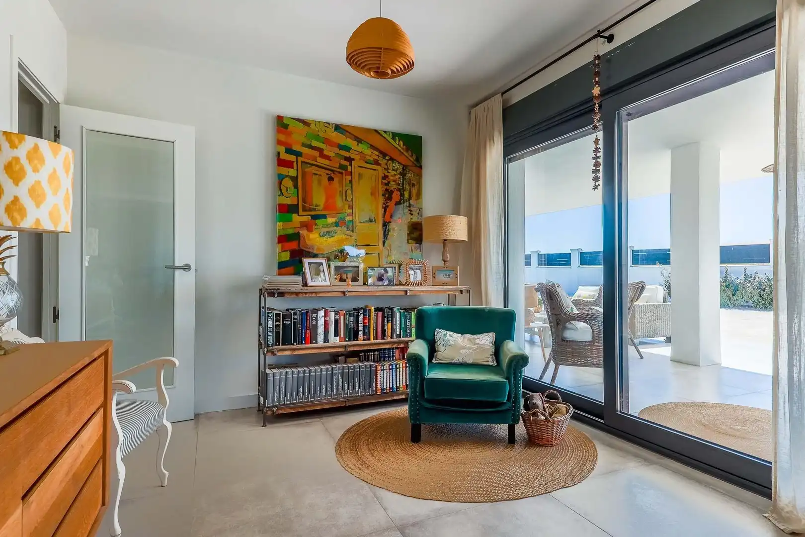 Sala de estar de Casa o chalet en venta en Punta Umbría con Aire acondicionado, Calefacción y Jardín privado