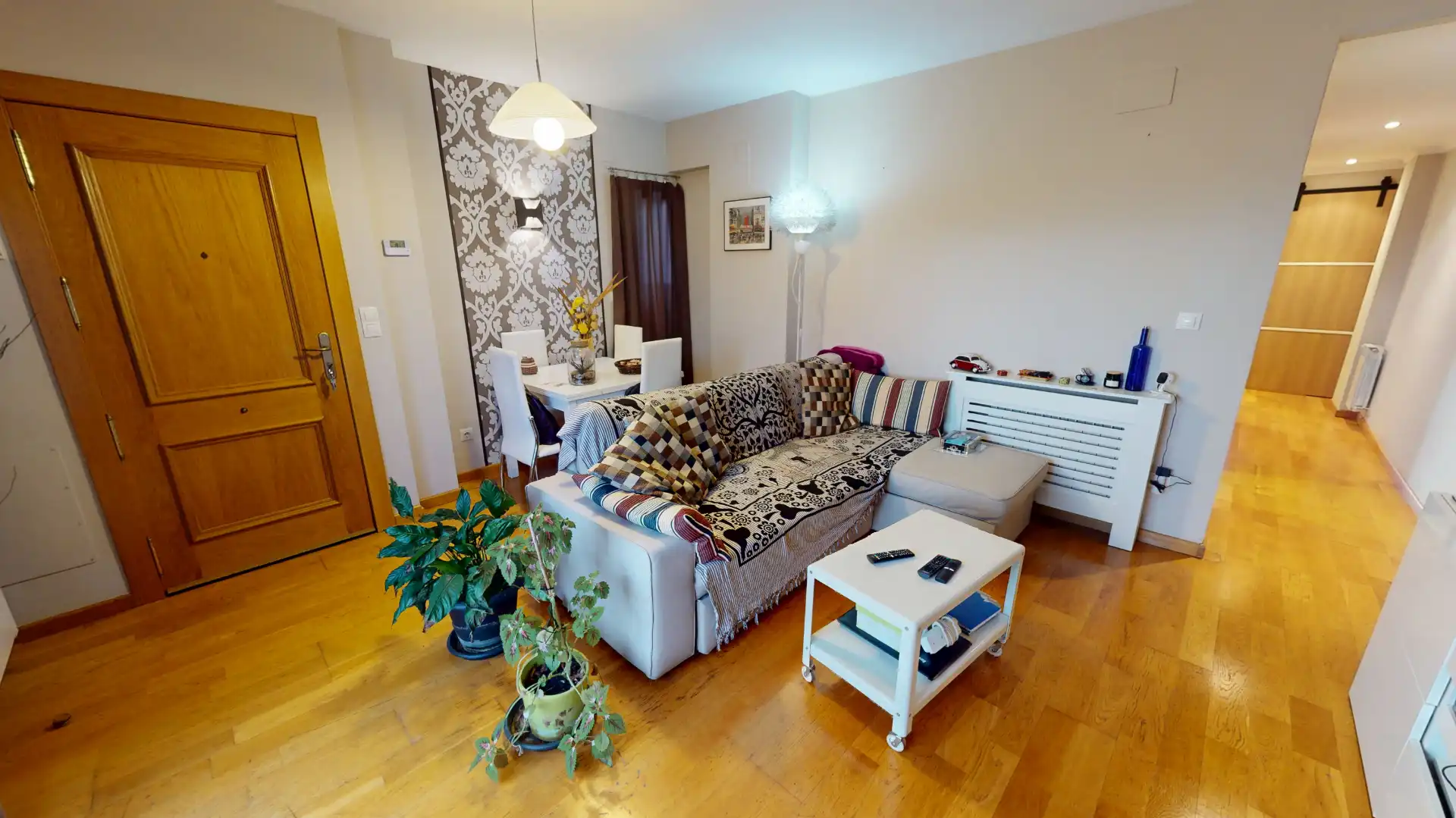 Wohnzimmer von Wohnung zum Verkauf in Albacete mit Terrasse, Abstellraum und Möbliert