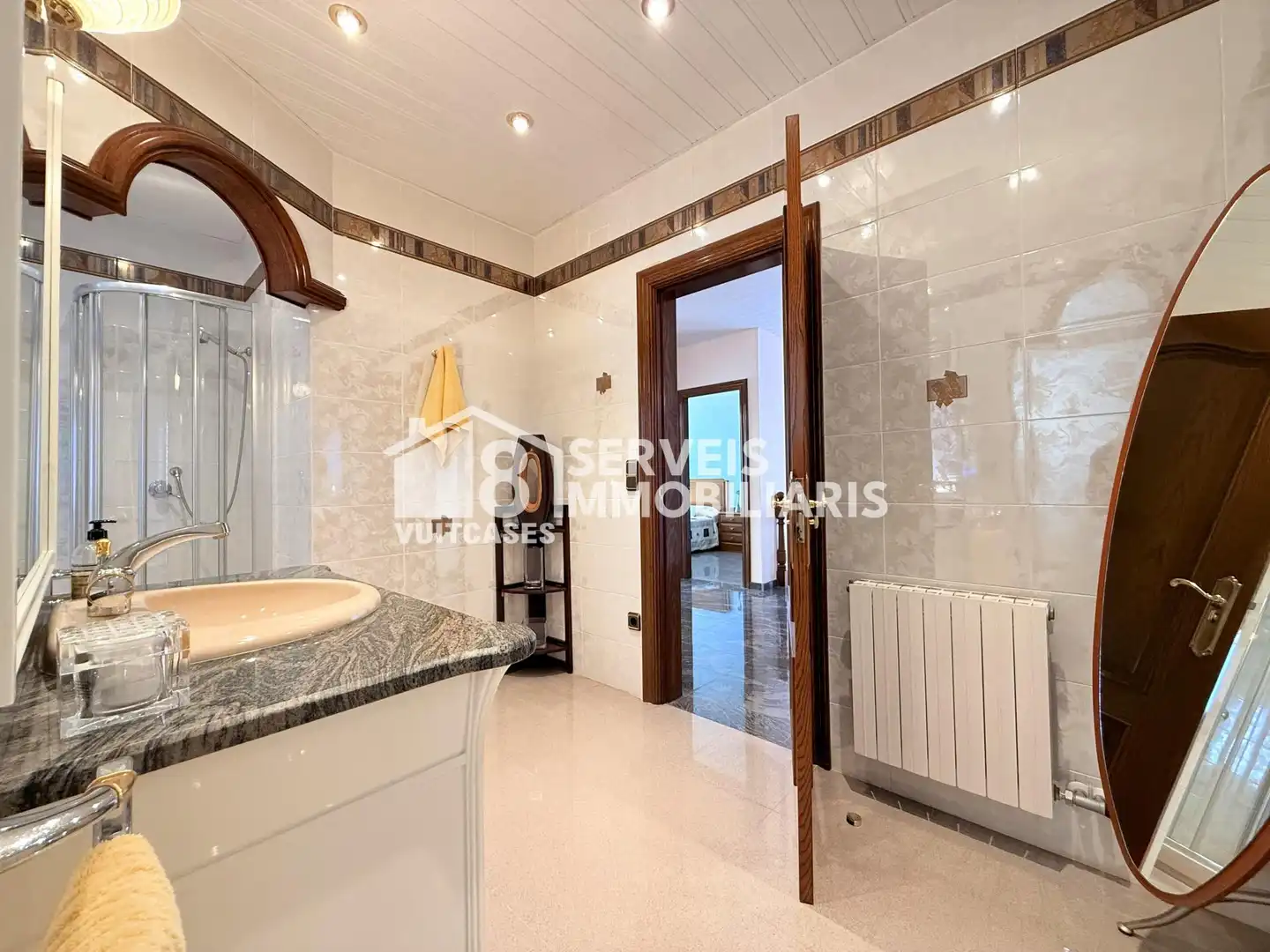 Baño de Casa o chalet en venta en Arenys de Mar con Calefacción, Jardín privado y Terraza