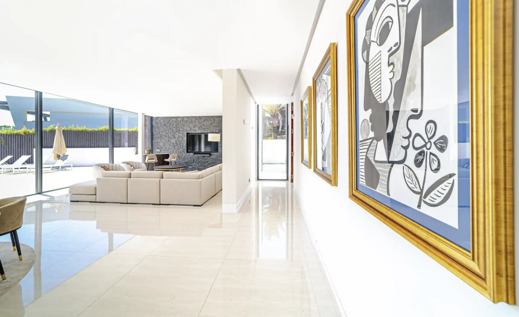 Casa o chalet de alquiler en Marbella con Aire acondicionado, Jardín privado y Terraza