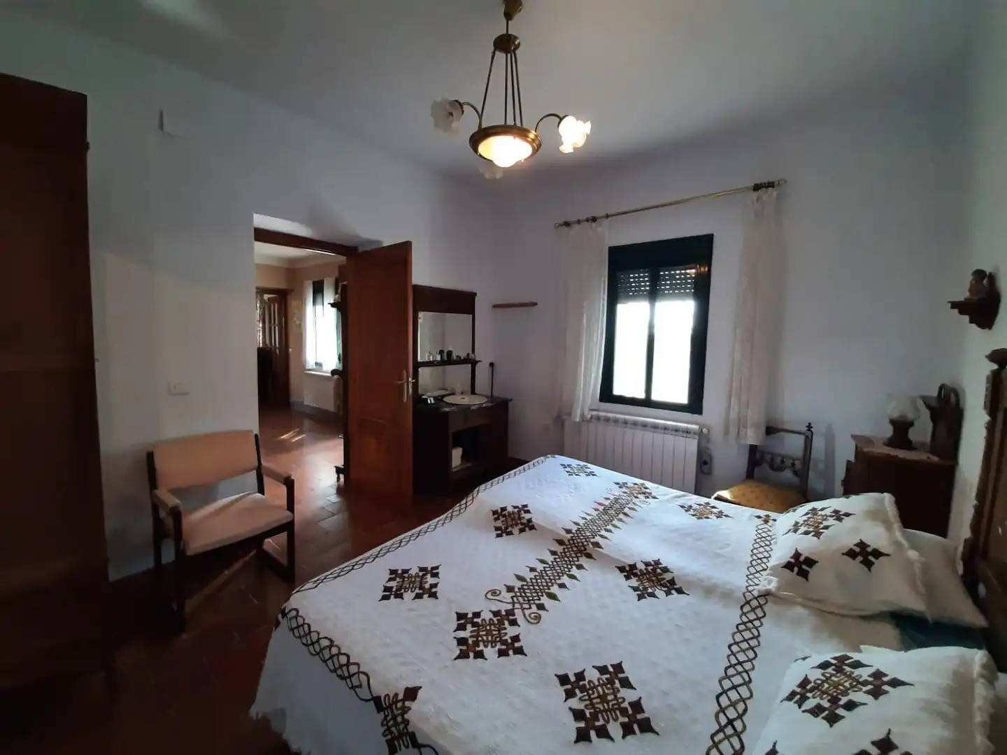 Bedroom of Houses for sale in Ceclavín  with Air Conditioner, Heating and Private garden