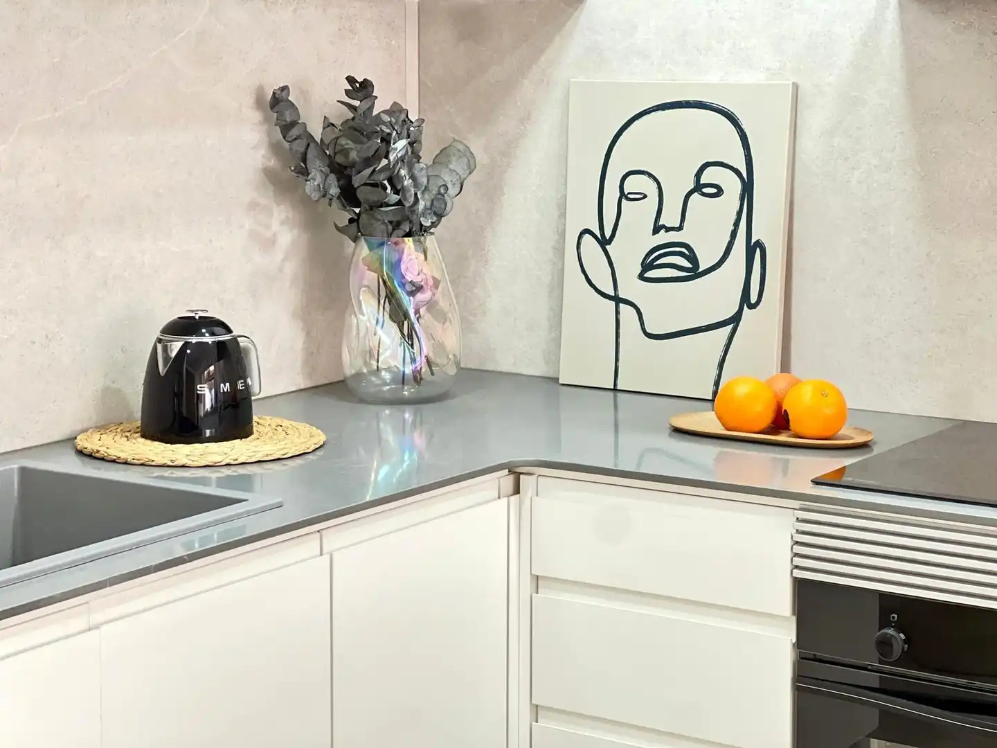Cocina de Casa o chalet en venta en Granollers con Aire acondicionado, Calefacción y Jardín privado