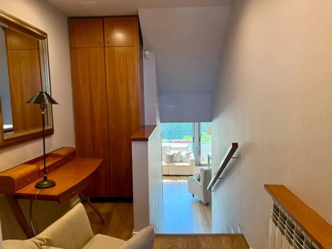 Terraza de Piso de alquiler en Sabadell con Aire acondicionado, Calefacción y Parquet