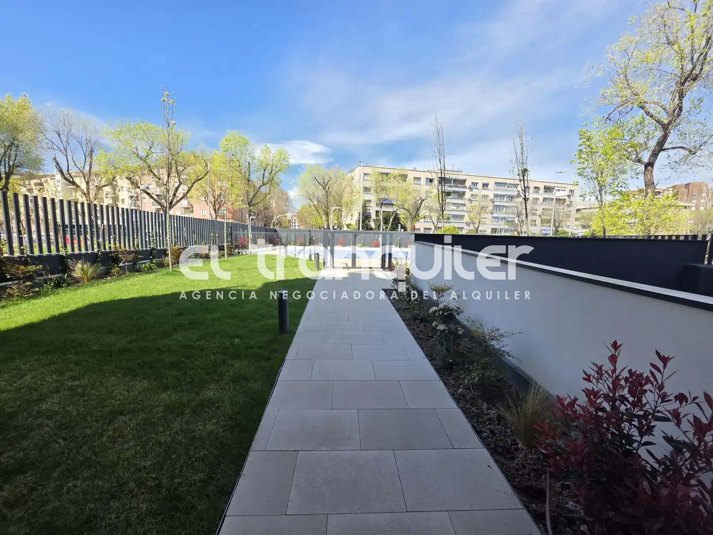 Terrace of Flat for rent in Madrid  with Air Conditioner, Terrace and Storage room