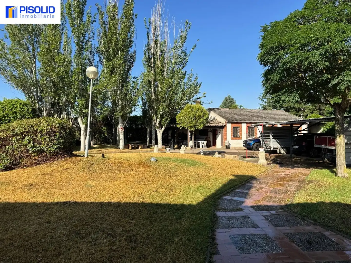 Jardí de Finca rústica en venda en Corcos amb Calefacció i Piscina