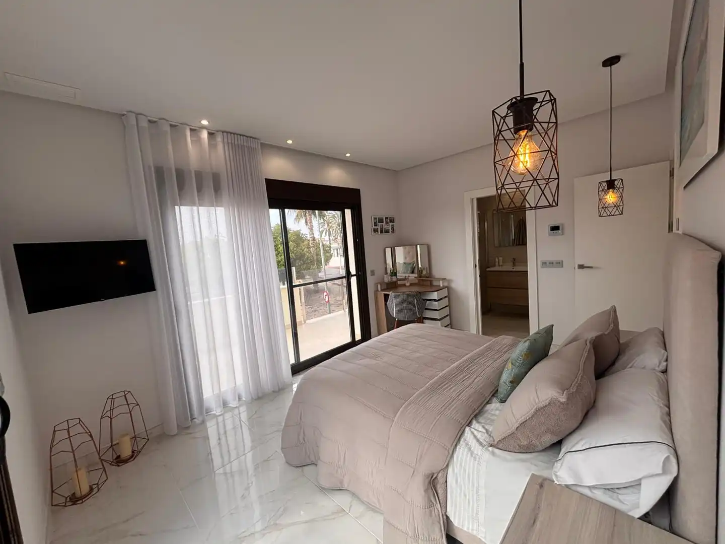 Bedroom of Houses for sale in Torre-Pacheco  with Air Conditioner, Heating and Private garden