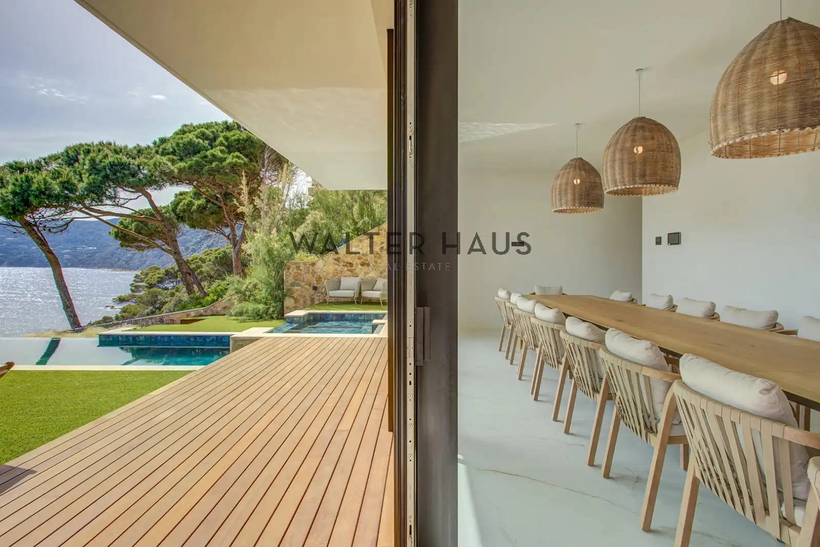 Terraza de Casa o chalet en venta en Sant Feliu de Guíxols con Aire acondicionado, Jardín privado y Terraza