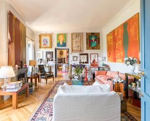 Living room of Apartment for sale in Segovia Capital  with Air Conditioner, Heating and Private garden